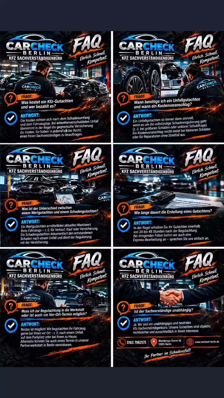 Foto zum Facebook-Beitrag von CARCHECK Berlin: #CarcheckBerlin