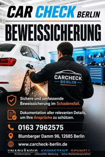 Vorschau: Beweissicherung schadensfall carcheck berlin