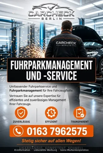 Vorschau: Fuhrparkmanagement fuhrparkservice carcheck berlin