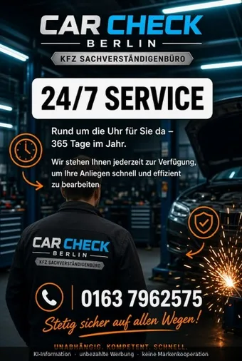 Vorschau: Kfz gutachter 24 7 service carcheck berlin