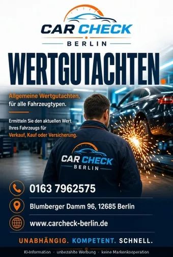 Vorschau: Wertgutachten fahrzeugbewertung carcheck berlin