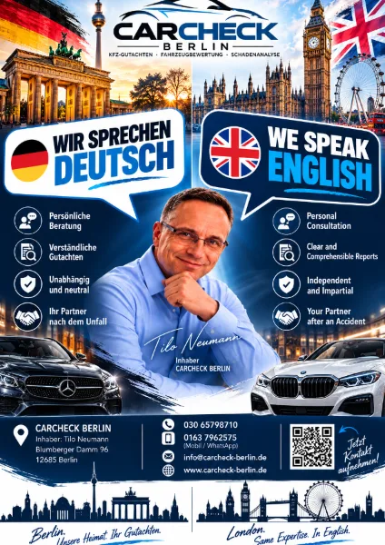 Vorschau: CARCHECK BERLIN Flyer Vokabeln Facebook DE EN